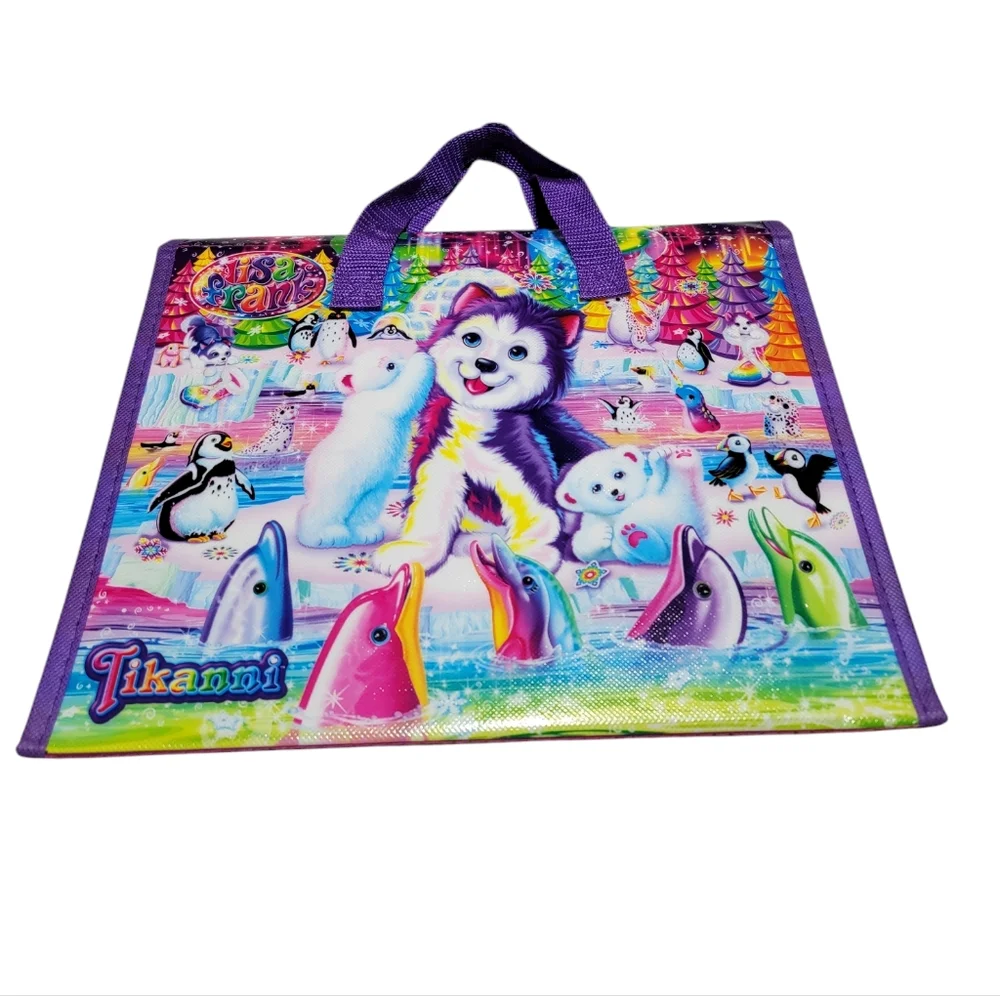 LISA FRANK Tikanni Trifold Portfolio Binder Carrying Case